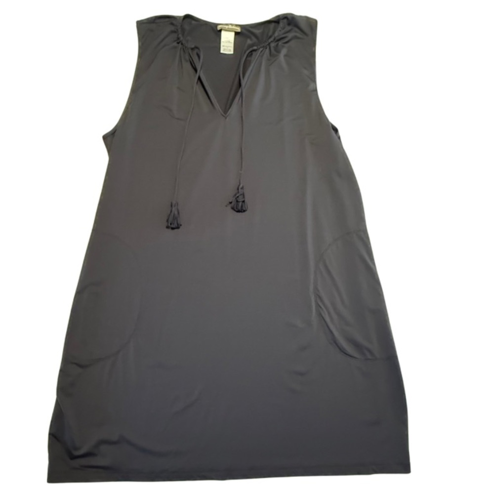 Tommy Bahama Women’s Swim Dress Cover up Black Size Large - Picture 3 of 5